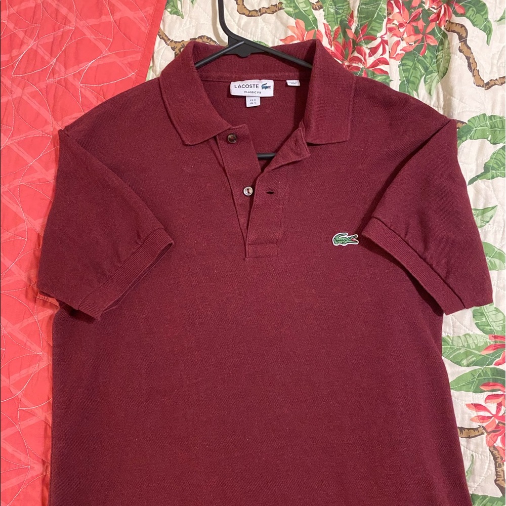 Men's Short Sleeve Lacoste Polo